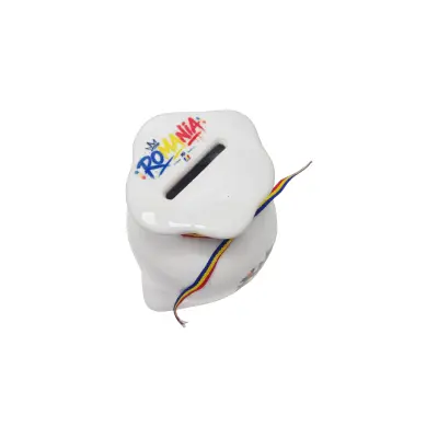 Fetita cu steag, pusculita suvenir sac, model p49-7